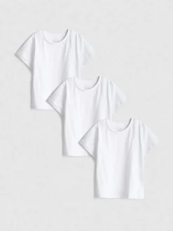 1,5–15 Jahre | T-Shirts aus reiner Baumwolle, 3er-Pack