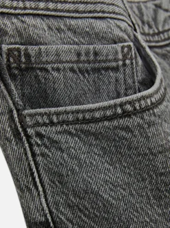 Jeans mit geradem Bein und mittlerer Leibhöhe