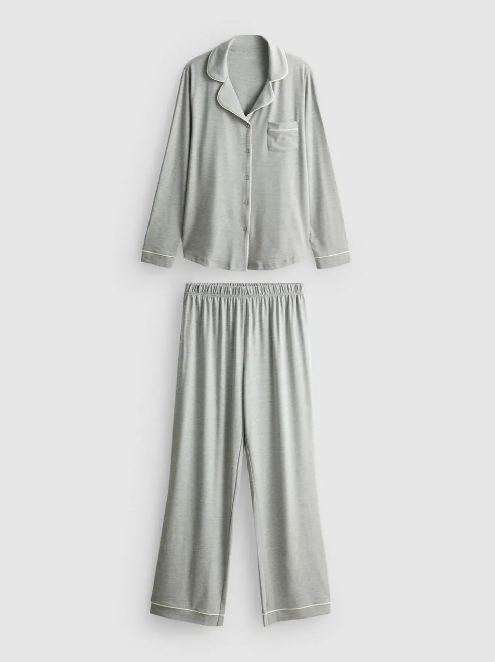 Jersey-Schlafanzug im Boyfriend-Look