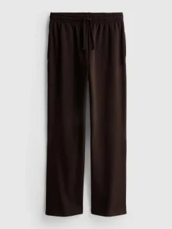 Jogginghose aus Baumwollmischung mit geradem Bein