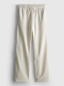 Jogginghose aus Baumwollmischung mit geradem Bein
