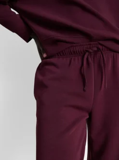 Jogginghose aus Modalmischung mit weitem Bein
