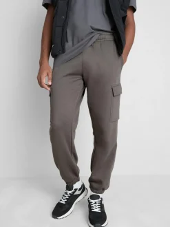 Jogginghose mit Cargotaschen und Bündchen
