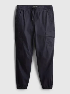 Jogginghose mit Cargotaschen und Bündchen