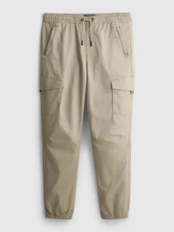 Jogginghose mit Cargotaschen und Bündchen