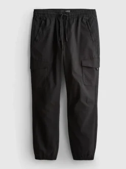 Jogginghose mit Cargotaschen und Bündchen