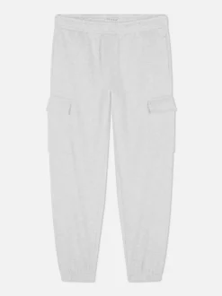 Jogginghose mit Cargotaschen und Bündchen
