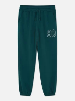 Jogginghose mit Print und Bündchen