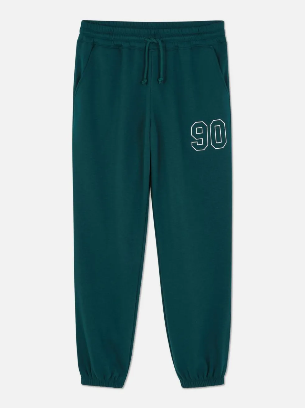 Jogginghose mit Print und Bündchen