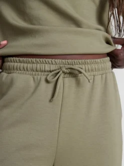 Jogginghose mit weitem Bein und Kordelzug