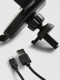 Kabelloses Handy-Ladegerät als Clip für das Auto