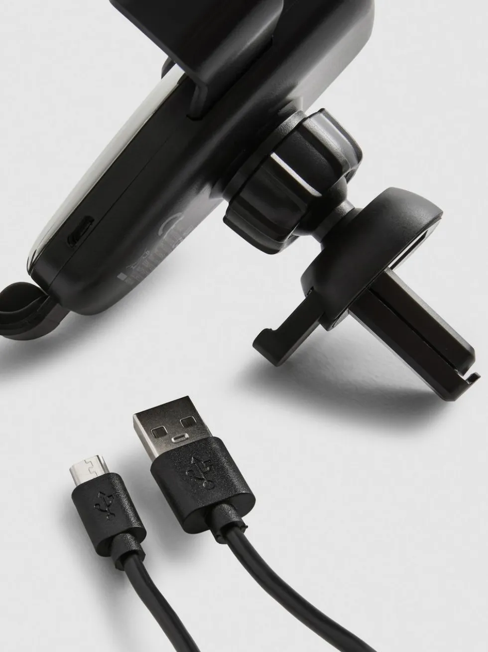 Kabelloses Handy-Ladegerät als Clip für das Auto