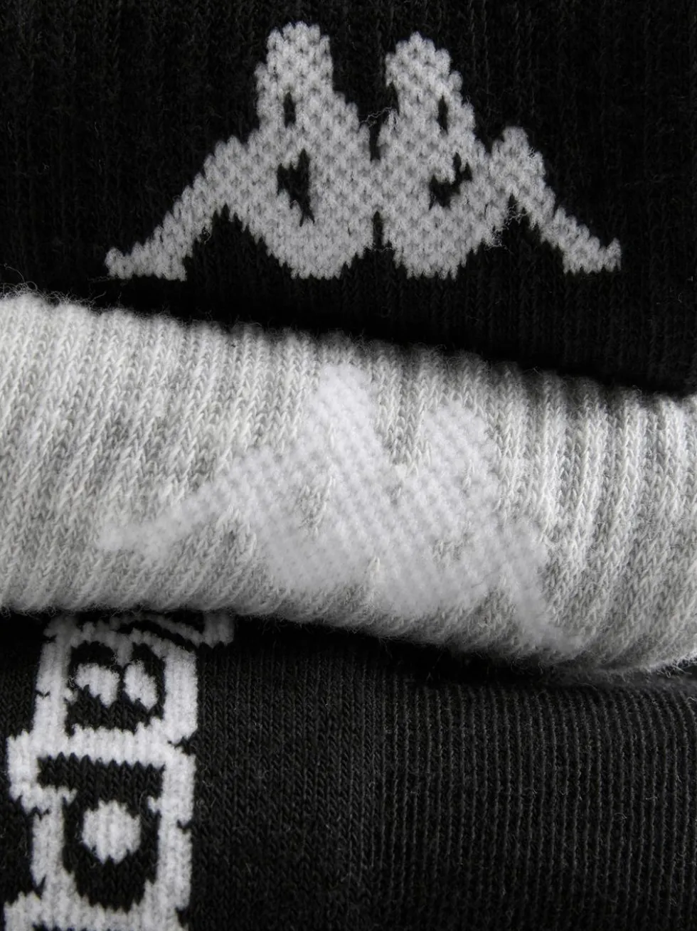 „Kappa“ Crew-Socken, 3er-Pack