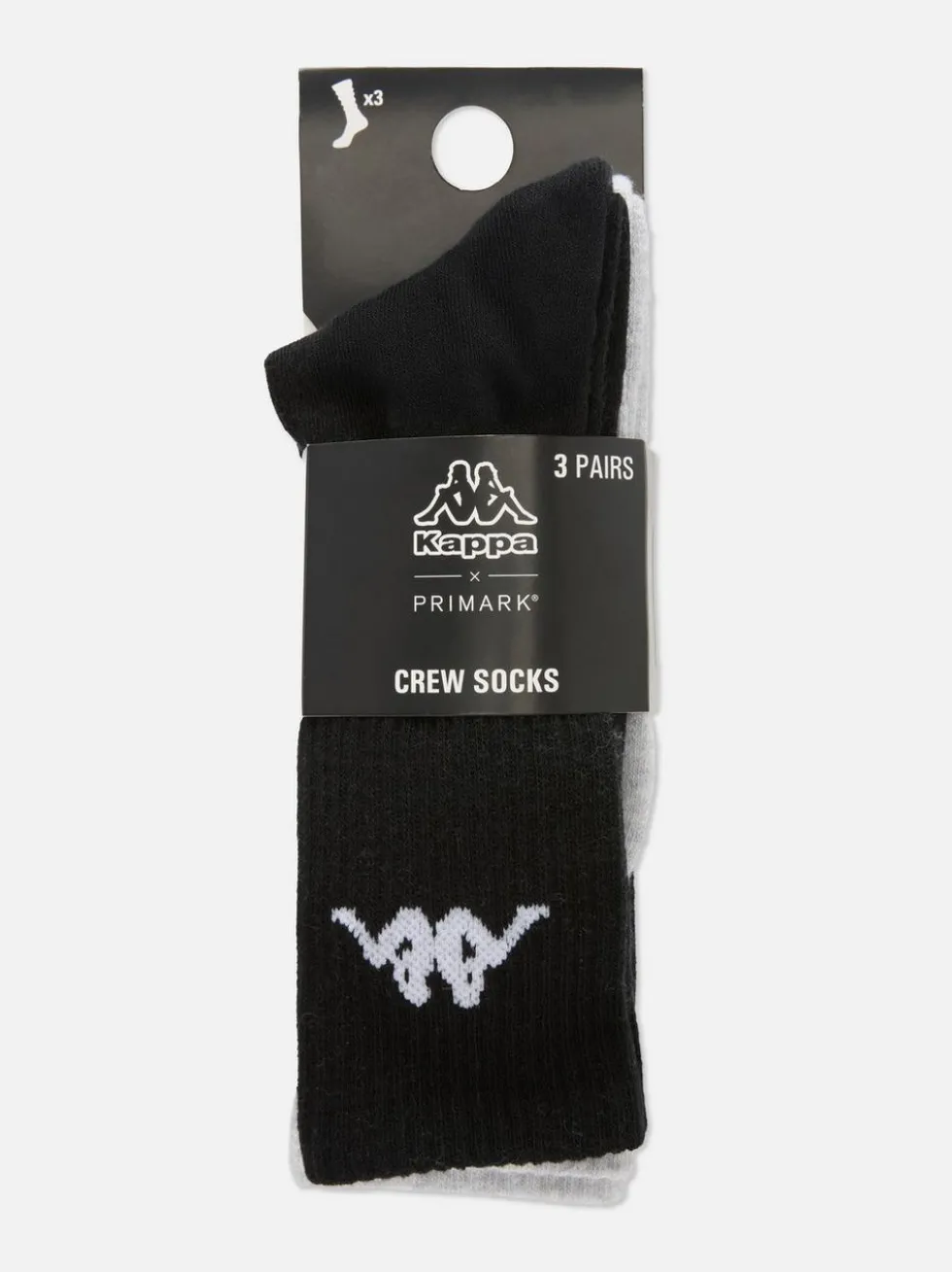 „Kappa“ Crew-Socken, 3er-Pack