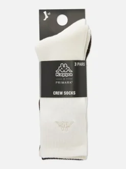 „Kappa“ Neutrale Crew-Socken, 3er-Pack