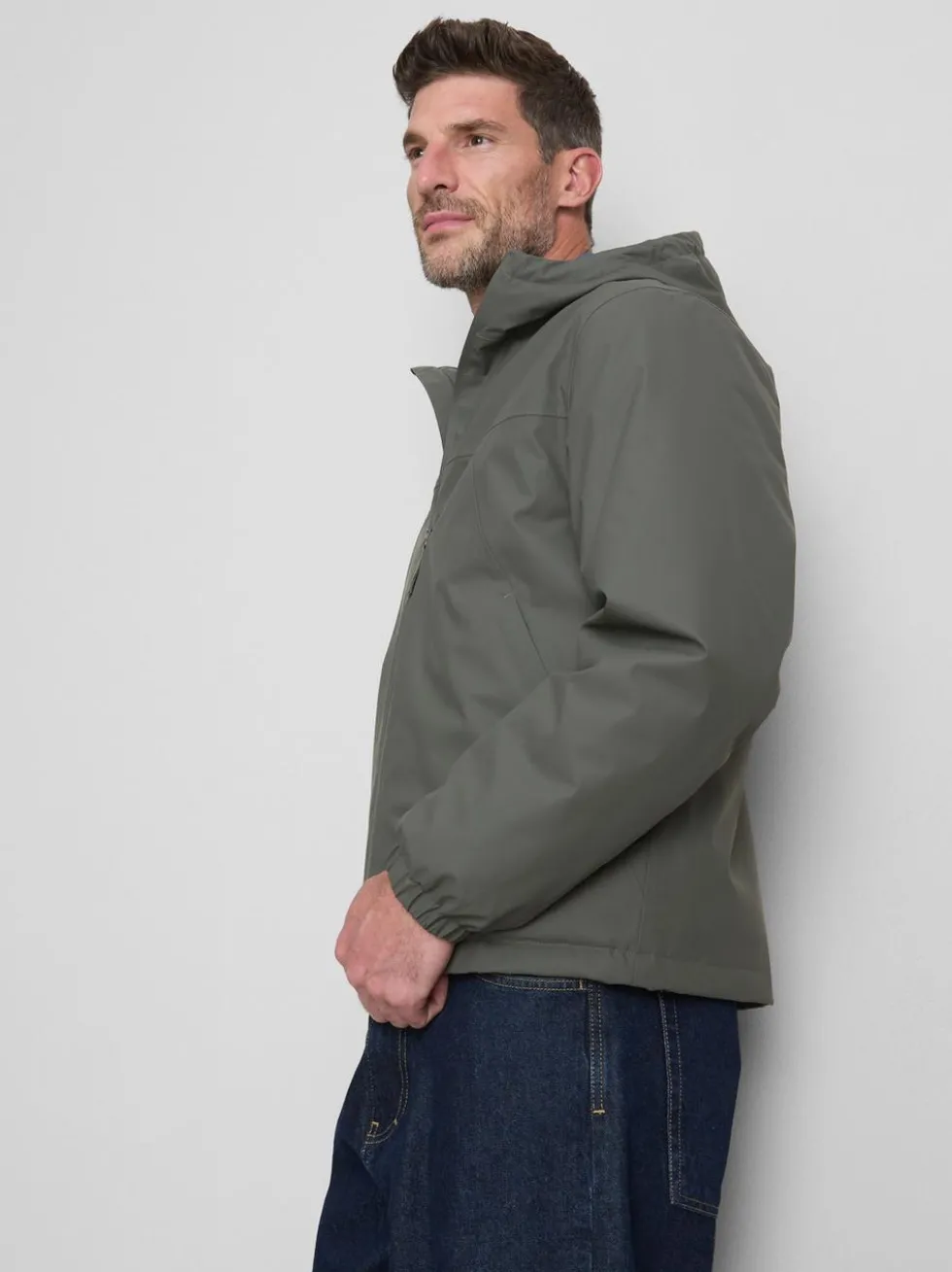 Kapuzenjacke mit Reißverschluss