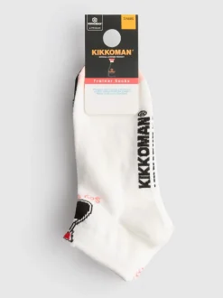 „Kikkoman“ Sneakersocken aus Baumwollmischung, 3er-Pack
