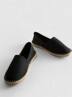 Klassische Espadrilles aus Canvas