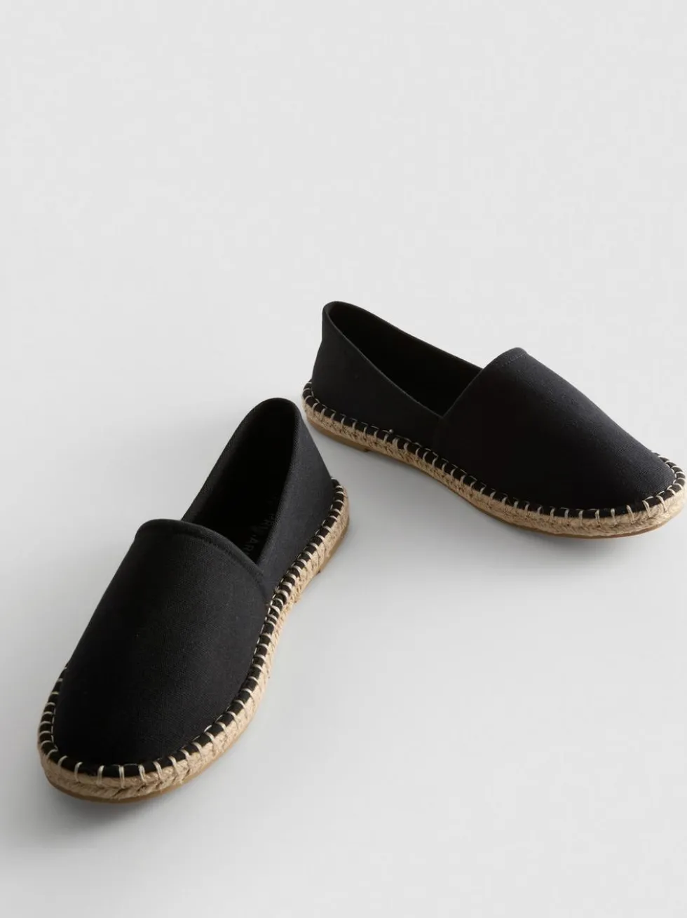 Klassische Espadrilles aus Canvas