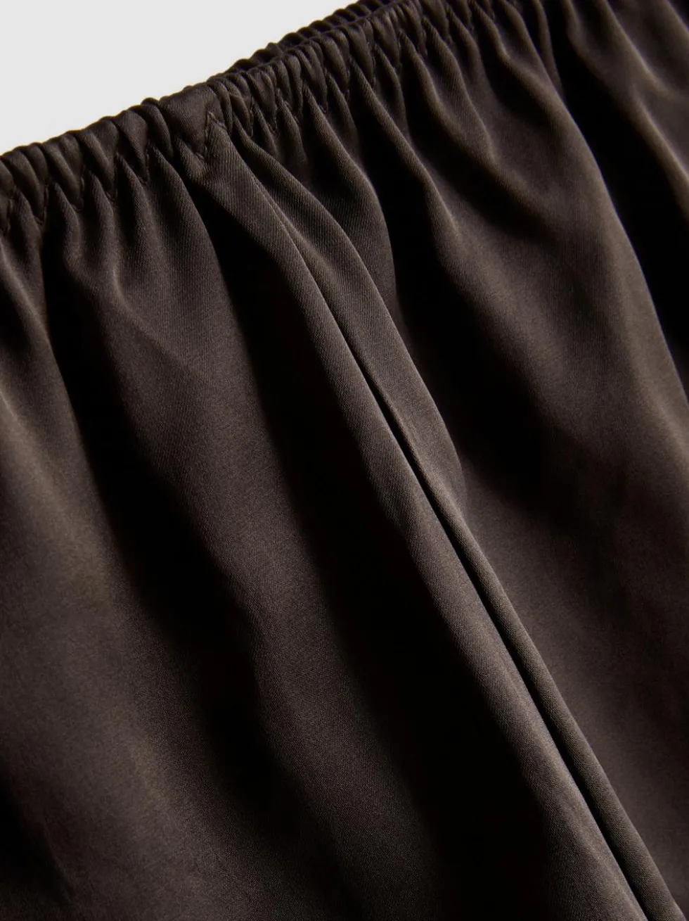 Klassische Satin-Schlafanzugshorts