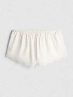 Klassische Satin-Schlafanzugshorts