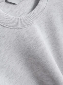 Klassisches Sweatshirt mit Rundhalsausschnitt