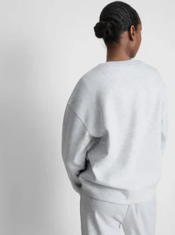 Klassisches Sweatshirt mit Rundhalsausschnitt