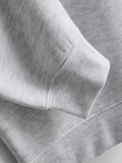 Klassisches Sweatshirt mit Rundhalsausschnitt