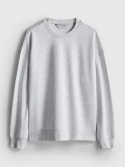 Klassisches Sweatshirt mit Rundhalsausschnitt