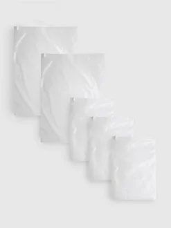 Kompressionsbeutel zum Packen und Zusammenrollen, 5er-Pack