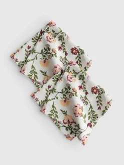 Kopfkissenbezüge mit Blumenmuster, 2er-Pack