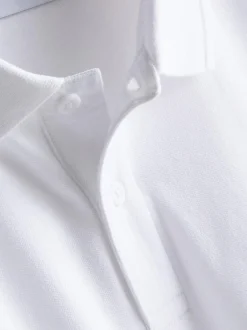 Kurzarm-Poloshirt aus Pikee