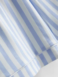 Kurzer Boyfriend-Schlafanzug mit Print