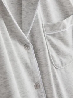 Kurzer Boyfriend-Schlafanzug aus Jersey