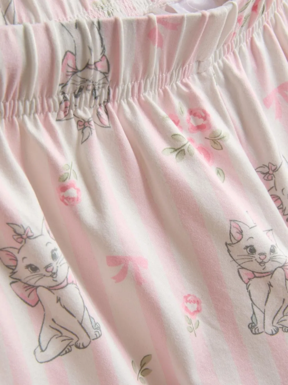 Kurzer „Disney Aristocats Marie“ Boyfriend-Schlafanzug