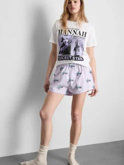 Kurzer „Disney Hannah Montana“ Schlafanzug mit Grafik