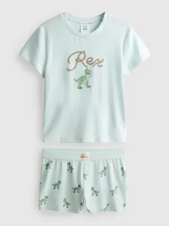 Kurzer „Disney Pixar Toy Story Rex“ Schlafanzug