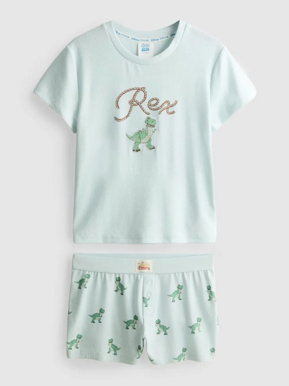 Kurzer „Disney Pixar Toy Story Rex“ Schlafanzug