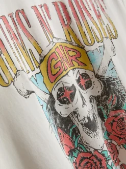 Kurzer „Guns N' Roses“ Schlafanzug