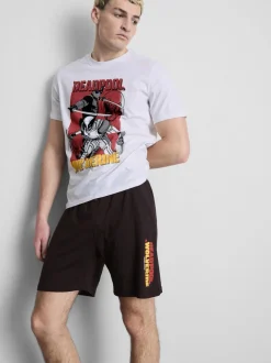 Kurzer „MARVEL Deadpool“ Schlafanzug