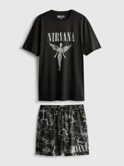 Kurzer „Nirvana“ Schlafanzug