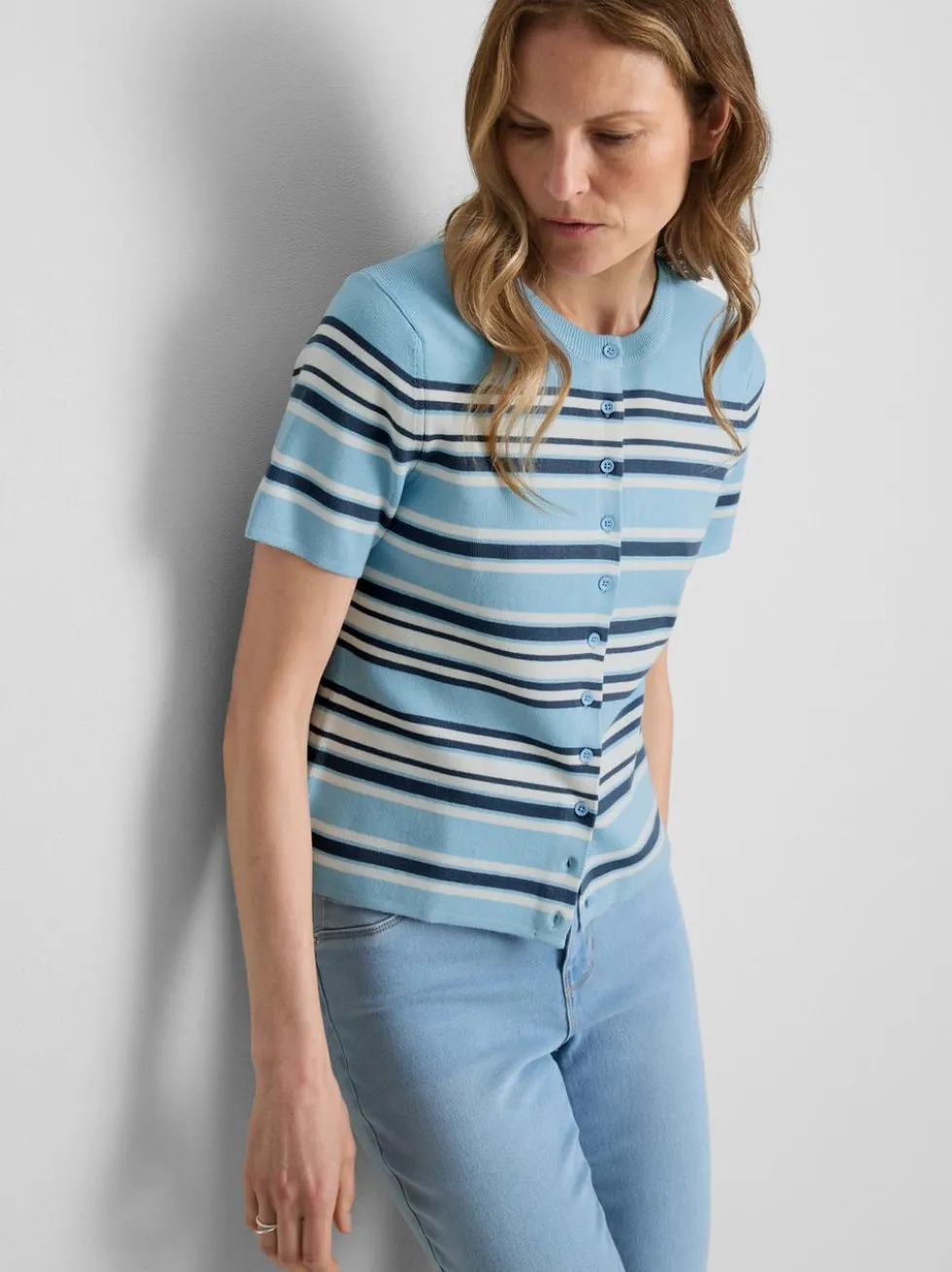 Kurzärmeliger Cardigan