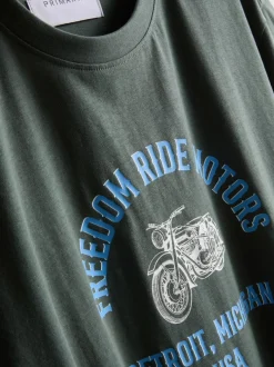Kurzärmeliges „Freedom Riders“ T-Shirt