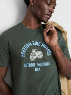 Kurzärmeliges „Freedom Riders“ T-Shirt