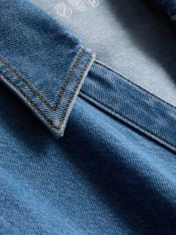Kurzärmeliges Jeanshemd