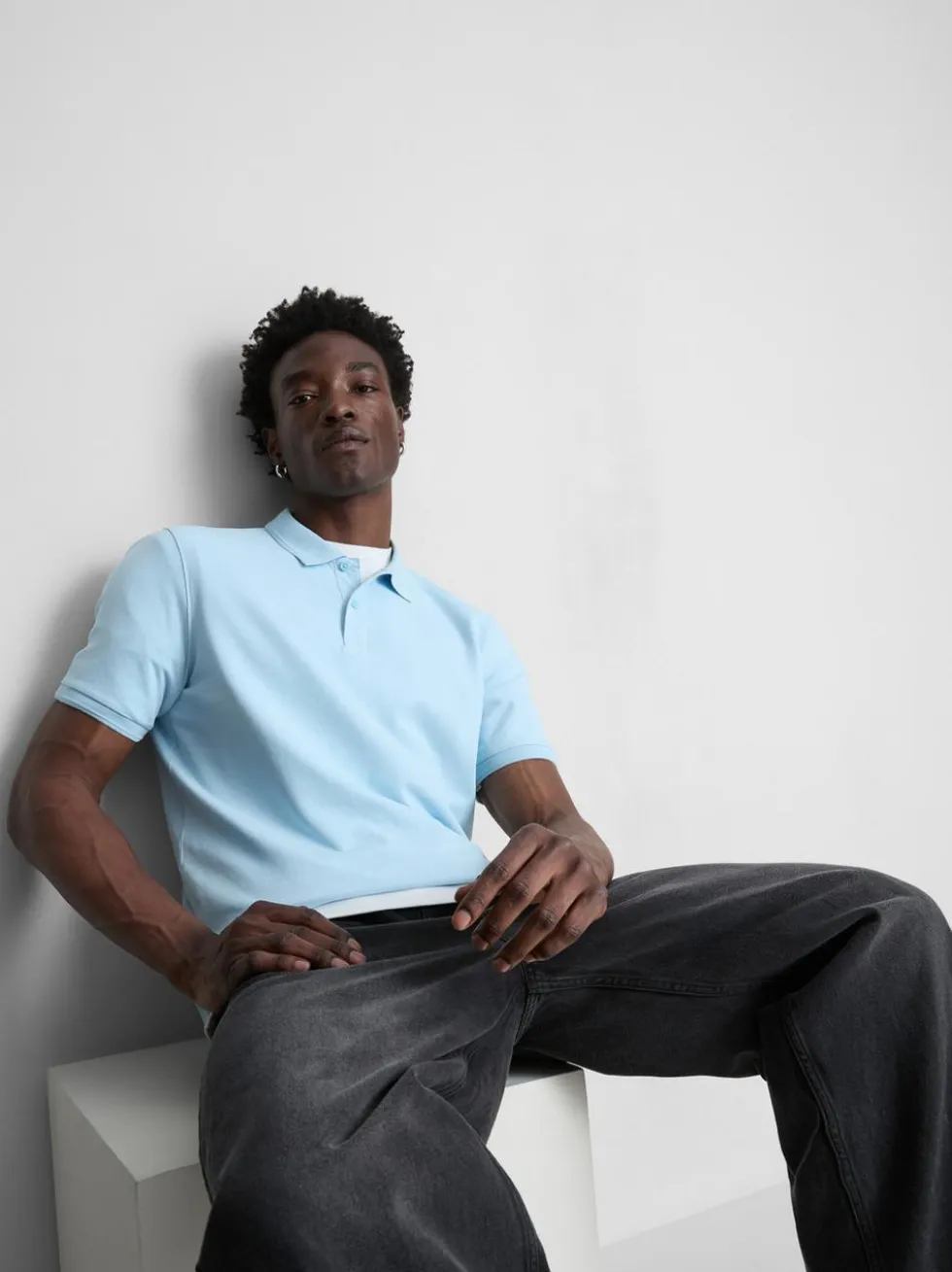 Kurzärmeliges Poloshirt