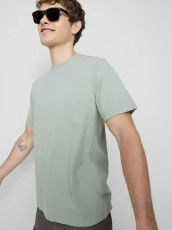 Kurzärmeliges Regular-Fit-T-Shirt
