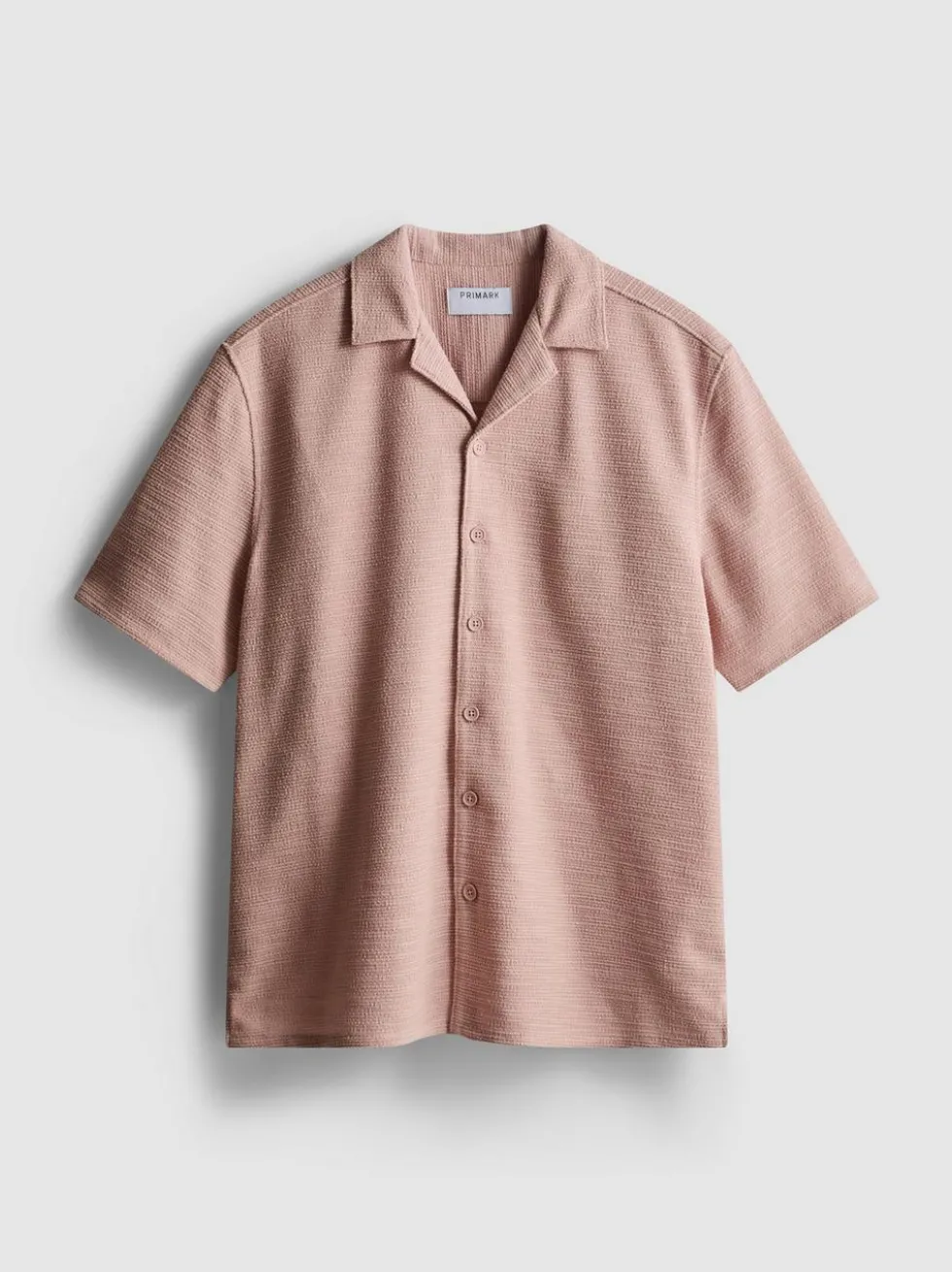 Kurzärmeliges, strukturiertes Shirt