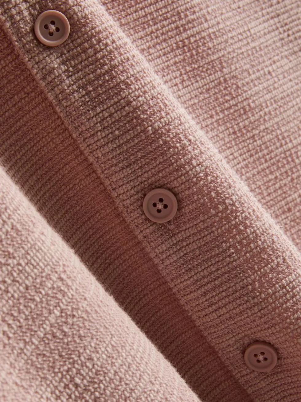 Kurzärmeliges, strukturiertes Shirt