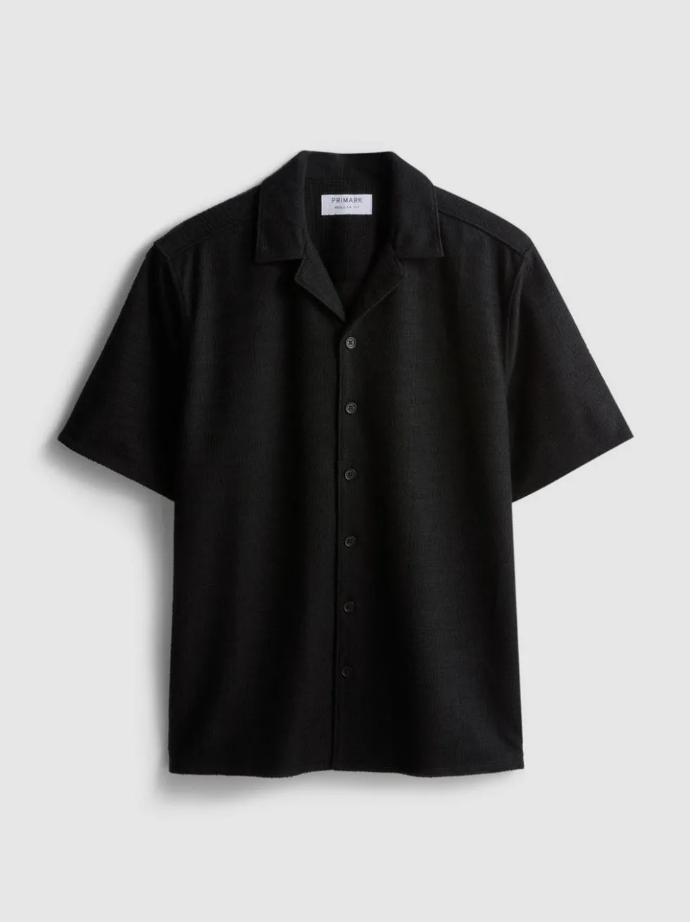 Kurzärmeliges, strukturiertes Shirt